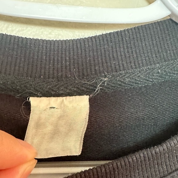 Zyia Colorblock Sweatshirt Women M/L Black Red White Athletic Crewneck Pullover - Picture 7 of 8